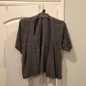 Gray sweater/cardigan